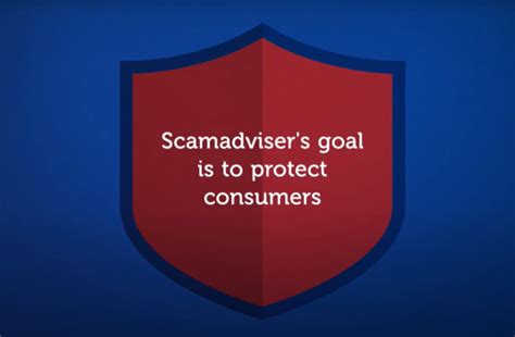 scamadviser home page.